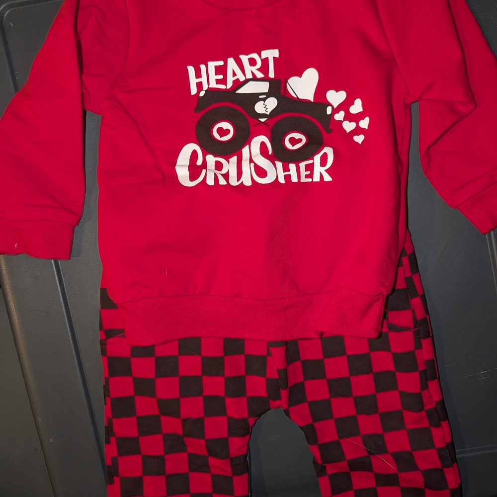 Baby Boy Valentine Outfit